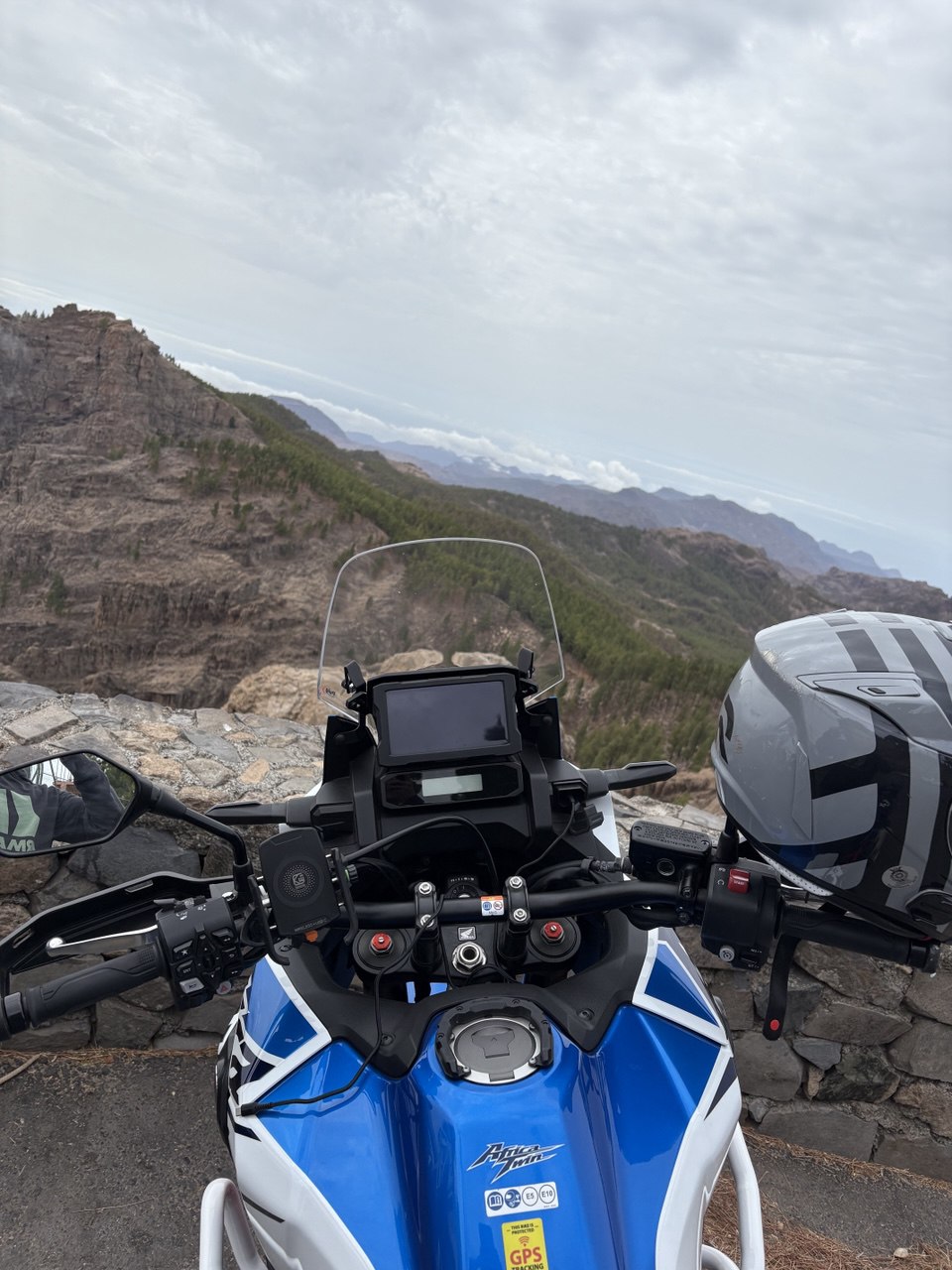 Мото тур горный вид